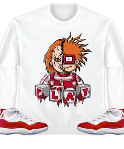 Jordan 11 Cherry Unisex Shirt Chucky, Shirt To Match Sneaker