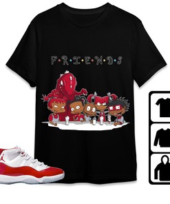 Jordan 11 Cherry Unisex Shirt Friends, Shirt To Match Sneaker