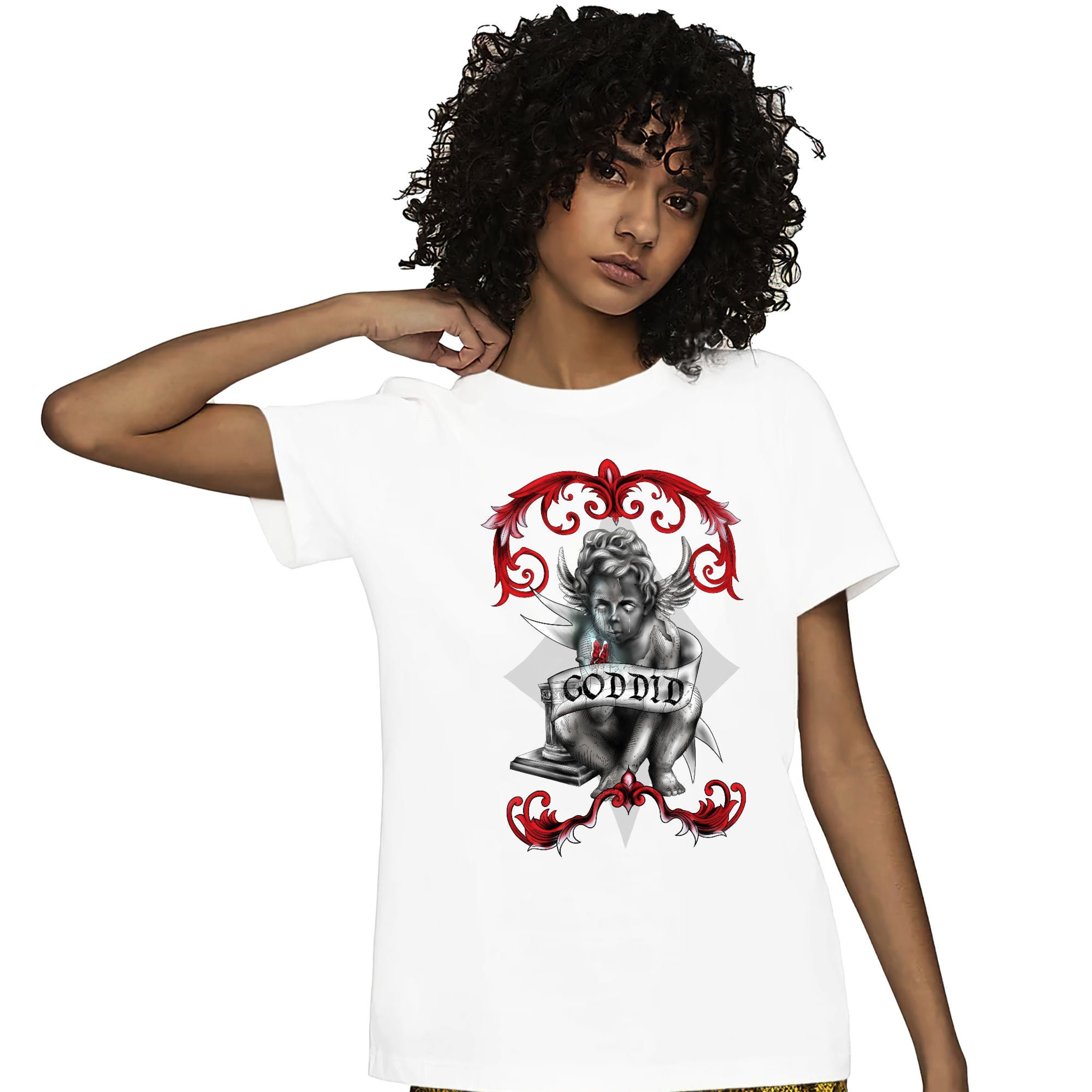 Jordan 11 Cherry Unisex Shirt God Did, Shirt To Match Sneaker