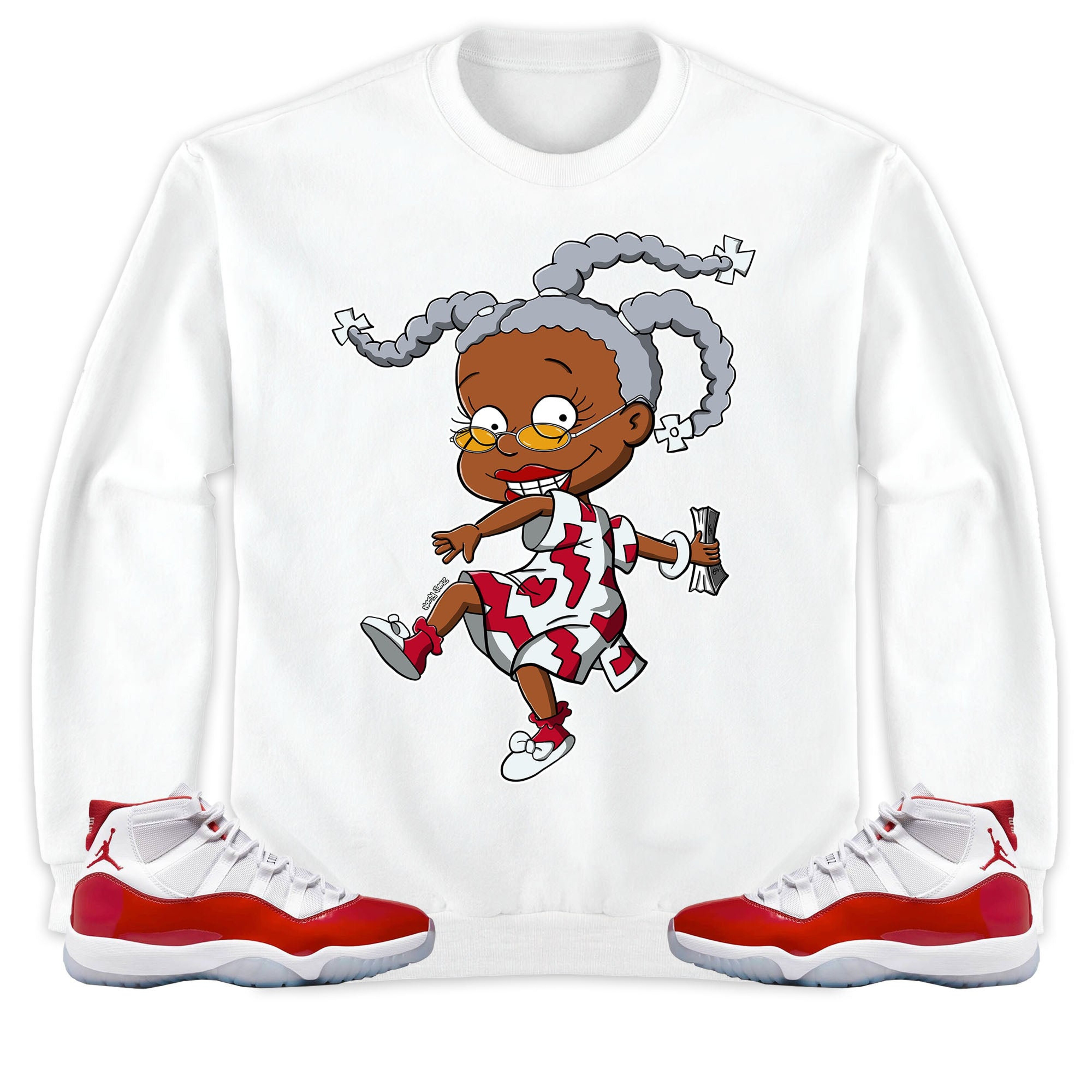 Jordan 11 Cherry Unisex Shirt Melanin, Shirt To Match Sneaker