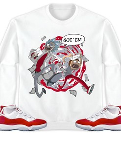 Jordan 11 Cherry Unisex Shirt Rick Got Em, Shirt To Match Sneaker