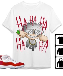 Jordan 11 Cherry Unisex Shirt We Are All Clown, Shirt To Match Sneaker