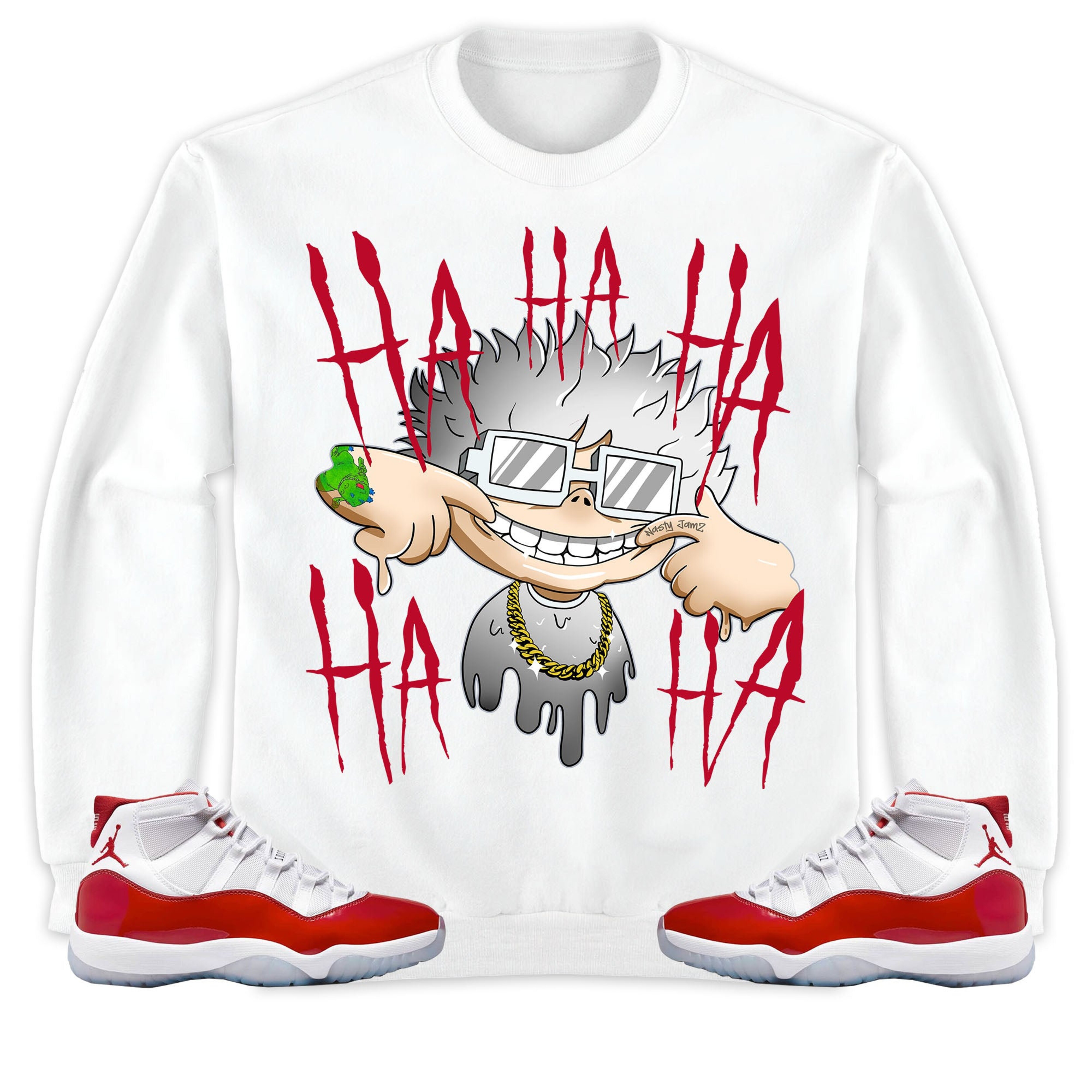 Jordan 11 Cherry Unisex Shirt We Are All Clown, Shirt To Match Sneaker