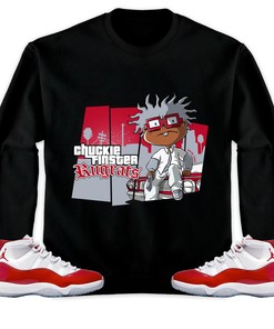 Jordan 11 Cherry Unisex Sweatshirt, Hoodie GTA, Shirt To Match Sneaker