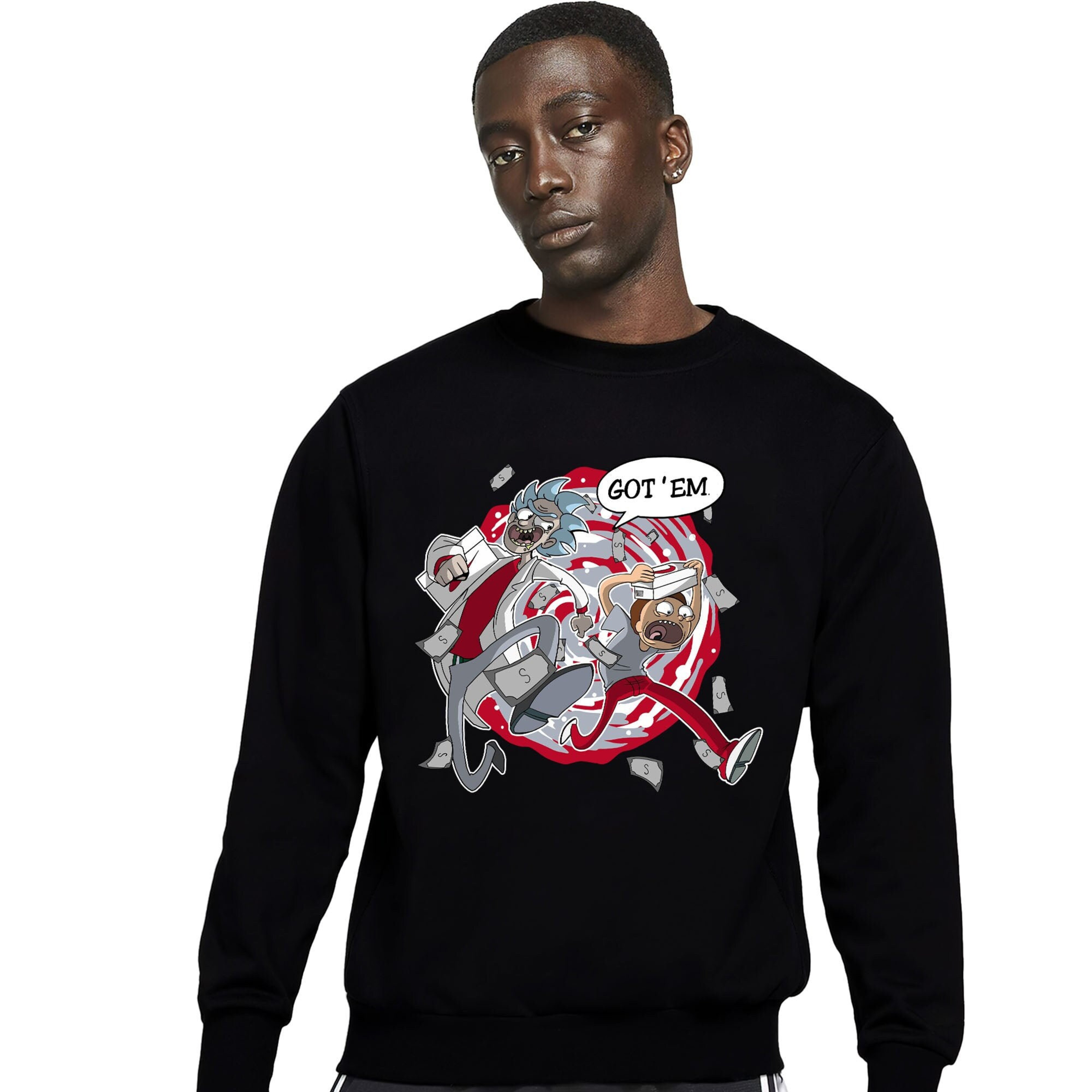 Jordan 11 Cherry Unisex Sweatshirt, Hoodie Rick Got Em, Shirt To Match Sneaker