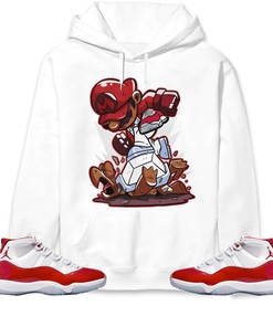 Jordan 11 Cherry Unisex Sweatshirt, Hoodie Super MRO Got Em, Shirt To Match Sneaker