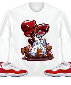 Jordan 11 Cherry Unisex Sweatshirt, Hoodie Super MRO Got Em, Shirt To Match Sneaker
