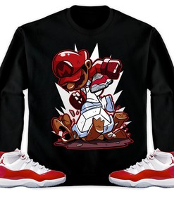 Jordan 11 Cherry Unisex Sweatshirt, Hoodie Super MRO Got Em, Shirt To Match Sneaker