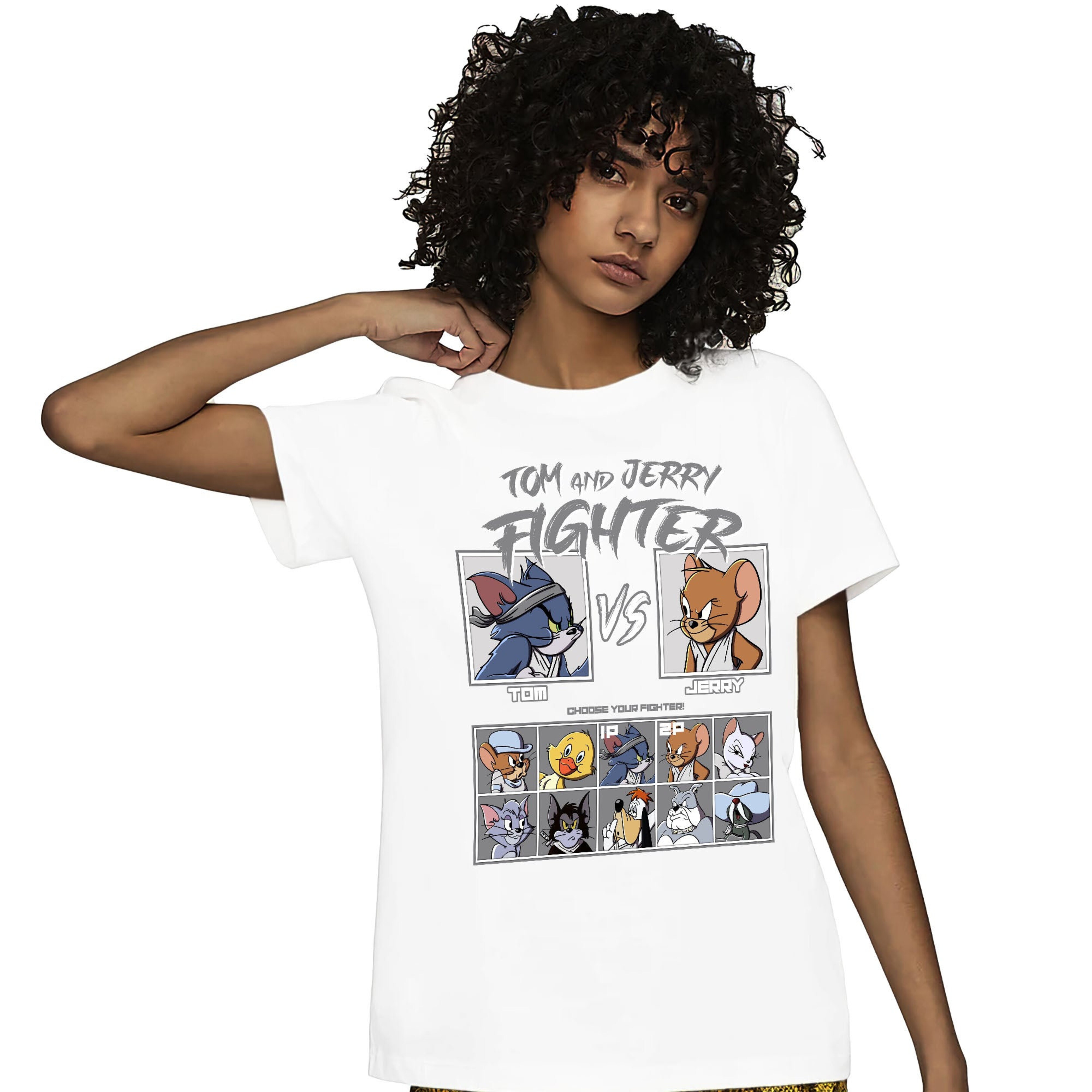 Jordan 11 Low Cement Grey Unisex Shirt Cat And Mouse Fighter, Shirt To Match Sneaker