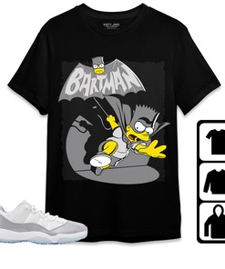 Jordan 11 Low Cement Grey Unisex Shirt, Hoodie Sweatshirt Bartman Simpson, Shirt To Match Sneaker