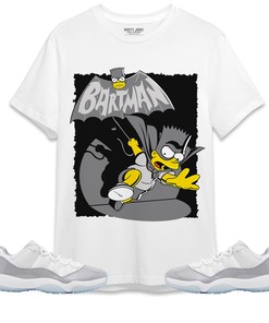 Jordan 11 Low Cement Grey Unisex Shirt, Hoodie Sweatshirt Bartman Simpson, Shirt To Match Sneaker