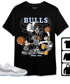 Jordan 11 Low Cement Grey Unisex Shirt, Hoodie Sweatshirt Disney Basketball, Shirt To Match Sneaker