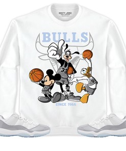 Jordan 11 Low Cement Grey Unisex Shirt, Hoodie Sweatshirt Disney Basketball, Shirt To Match Sneaker
