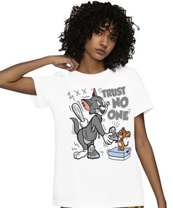 Jordan 11 Low Cement Grey Unisex Shirt Trust No One Cat And Mouse, Shirt To Match Sneaker