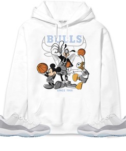Jordan 11 Low Cement Grey Unisex Sweatshirt, Hoodie Shirts Disney Basketball, Shirt To Match Sneaker