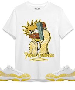 Jordan 11 Low Yellow Snakeskin Unisex Shirt Chuk Money, Shirt To Match Sneaker