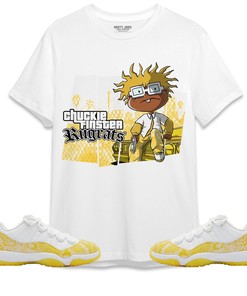 Jordan 11 Low Yellow Snakeskin Unisex Shirt GTA, Shirt To Match Sneaker