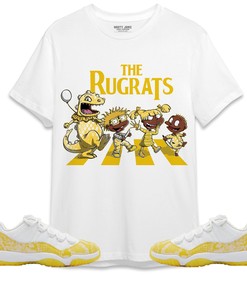 Jordan 11 Low Yellow Snakeskin Unisex Shirt The, Shirt To Match Sneaker