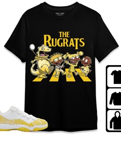 Jordan 11 Low Yellow Snakeskin Unisex Shirt The, Shirt To Match Sneaker