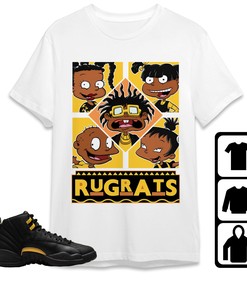 Jordan 12 Black Taxi Unisex Shirt 90s TV Style, Shirt To Match Sneaker