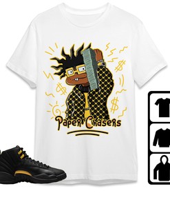 Jordan 12 Black Taxi Unisex Shirt Money, Shirt To Match Sneaker