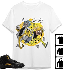 Jordan 12 Black Taxi Unisex Shirt Rick Got Em, Shirt To Match Sneaker