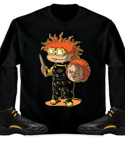 Jordan 12 Black Taxi Unisex Shirt, Shirt To Match Sneaker