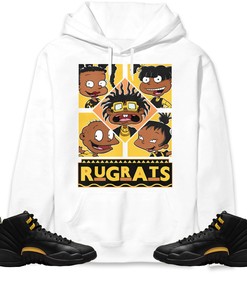 Jordan 12 Black Taxi Unisex Sweatshirt, Hoodie 90s TV Style, Shirt To Match Sneaker