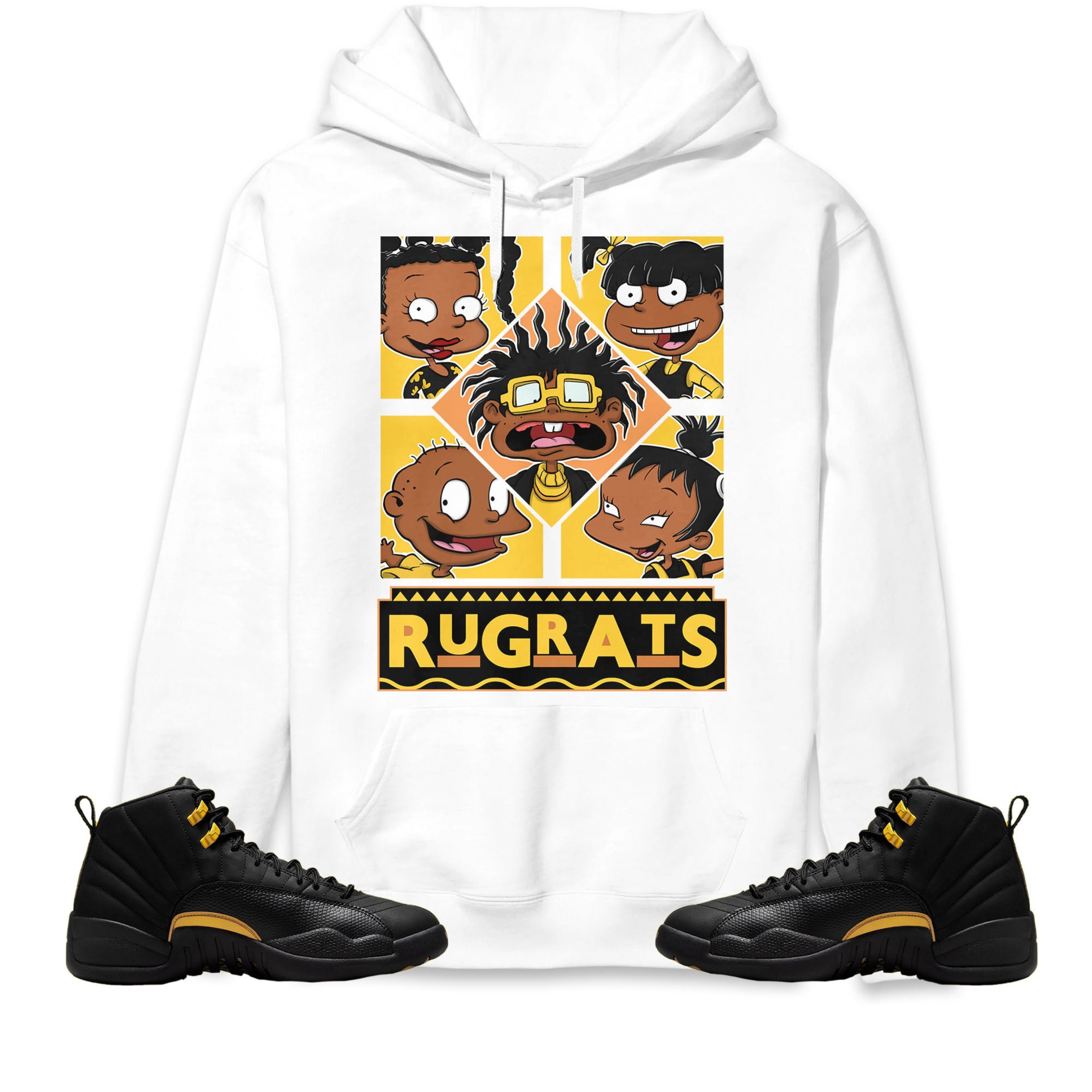 Jordan 12 Black Taxi Unisex Sweatshirt, Hoodie 90s TV Style, Shirt To Match Sneaker