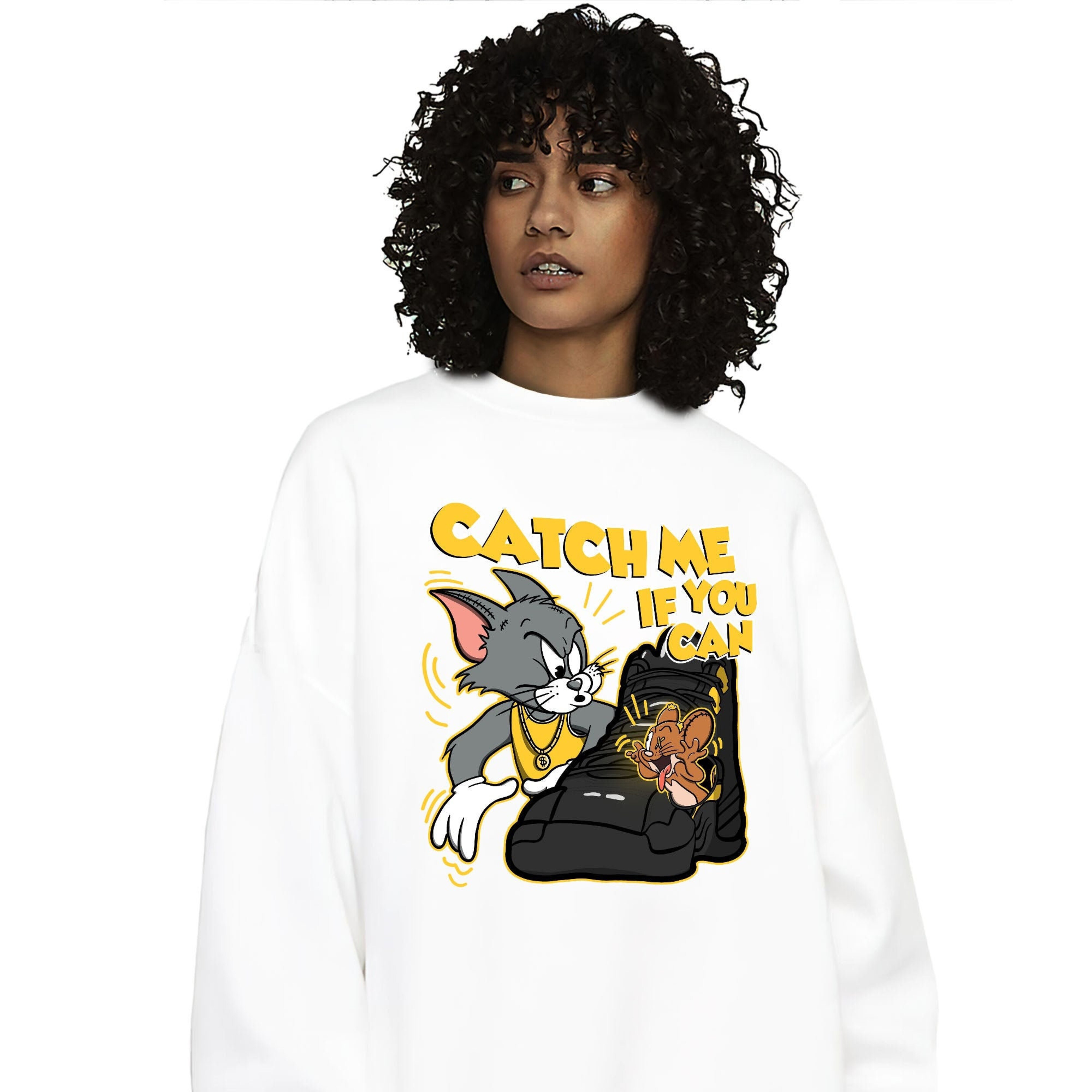 Jordan 12 Black Taxi Unisex Sweatshirt, Hoodie, Catch Me If You Can, Shirt To Match Sneaker