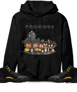 Jordan 12 Black Taxi Unisex Sweatshirt, Hoodie Friends, Shirt To Match Sneaker