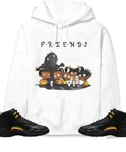Jordan 12 Black Taxi Unisex Sweatshirt, Hoodie Friends, Shirt To Match Sneaker