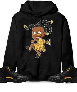 Jordan 12 Black Taxi Unisex Sweatshirt, Hoodie Melanin, Shirt To Match Sneaker