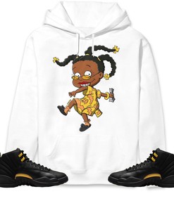 Jordan 12 Black Taxi Unisex Sweatshirt, Hoodie Melanin, Shirt To Match Sneaker