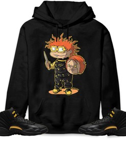 Jordan 12 Black Taxi Unisex Sweatshirt, Hoodie, Shirt To Match Sneaker