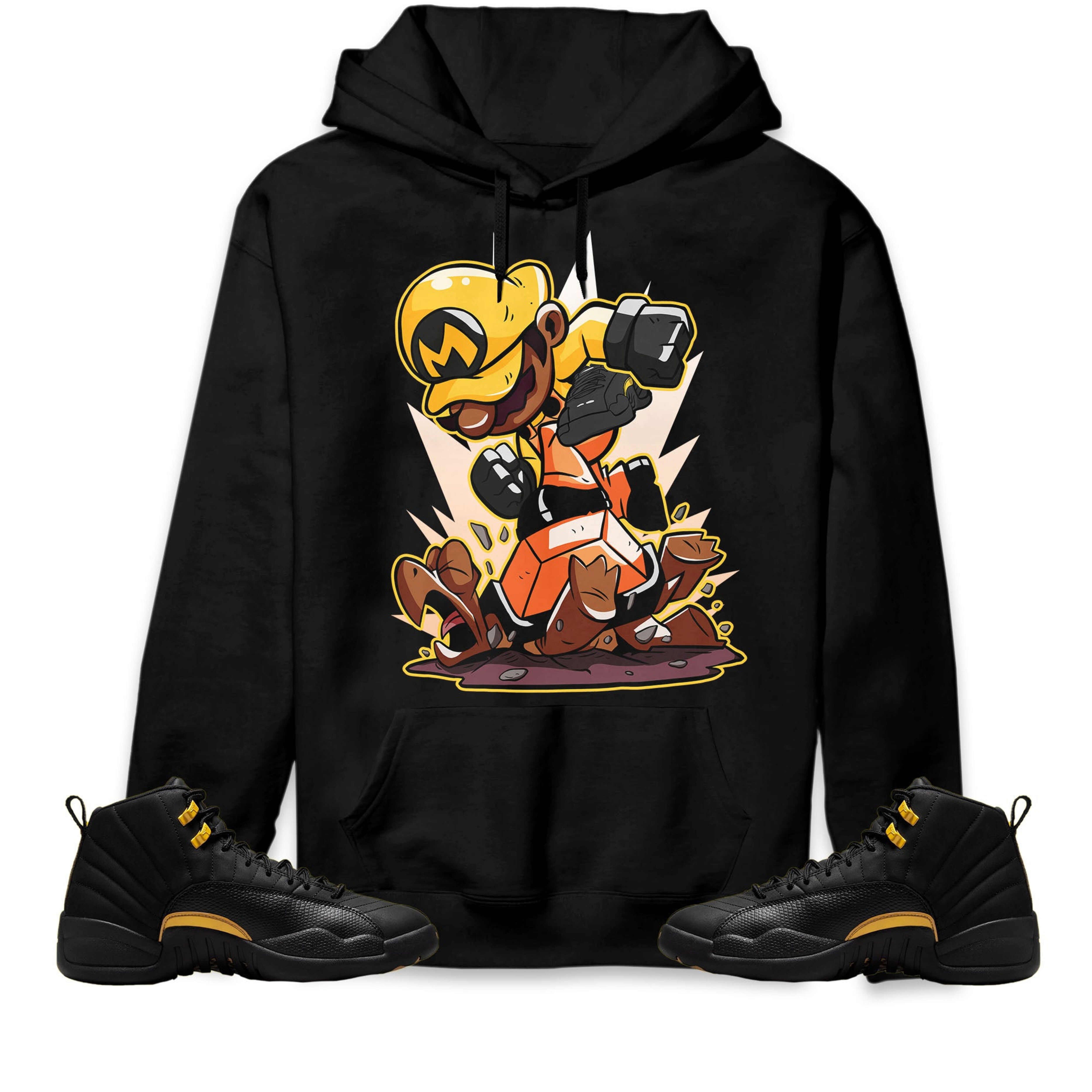 Jordan 12 Black Taxi Unisex Sweatshirt, Hoodie Super MRO Got Em, Shirt To Match Sneaker