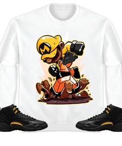Jordan 12 Black Taxi Unisex Sweatshirt, Hoodie Super MRO Got Em, Shirt To Match Sneaker
