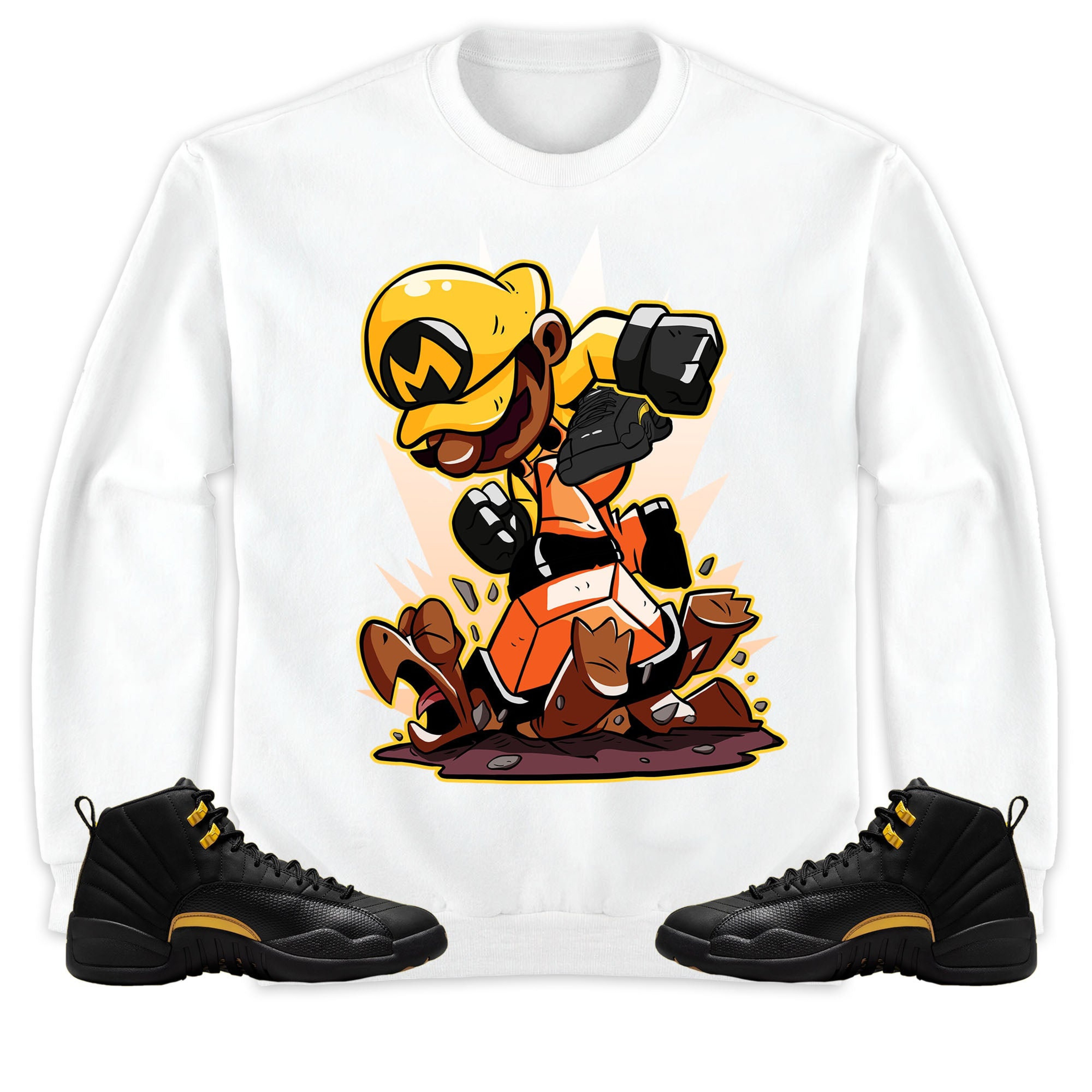 Jordan 12 Black Taxi Unisex Sweatshirt, Hoodie Super MRO Got Em, Shirt To Match Sneaker