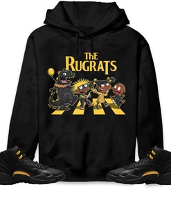 Jordan 12 Black Taxi Unisex Sweatshirt, Hoodie The, Shirt To Match Sneaker