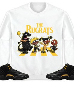 Jordan 12 Black Taxi Unisex Sweatshirt, Hoodie The, Shirt To Match Sneaker