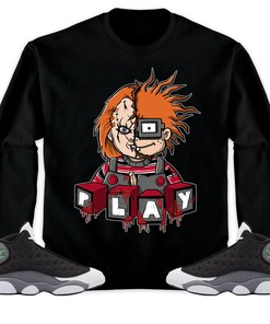 Jordan 13 Black Flint Unisex Shirt Chucky, Shirt To Match Sneaker