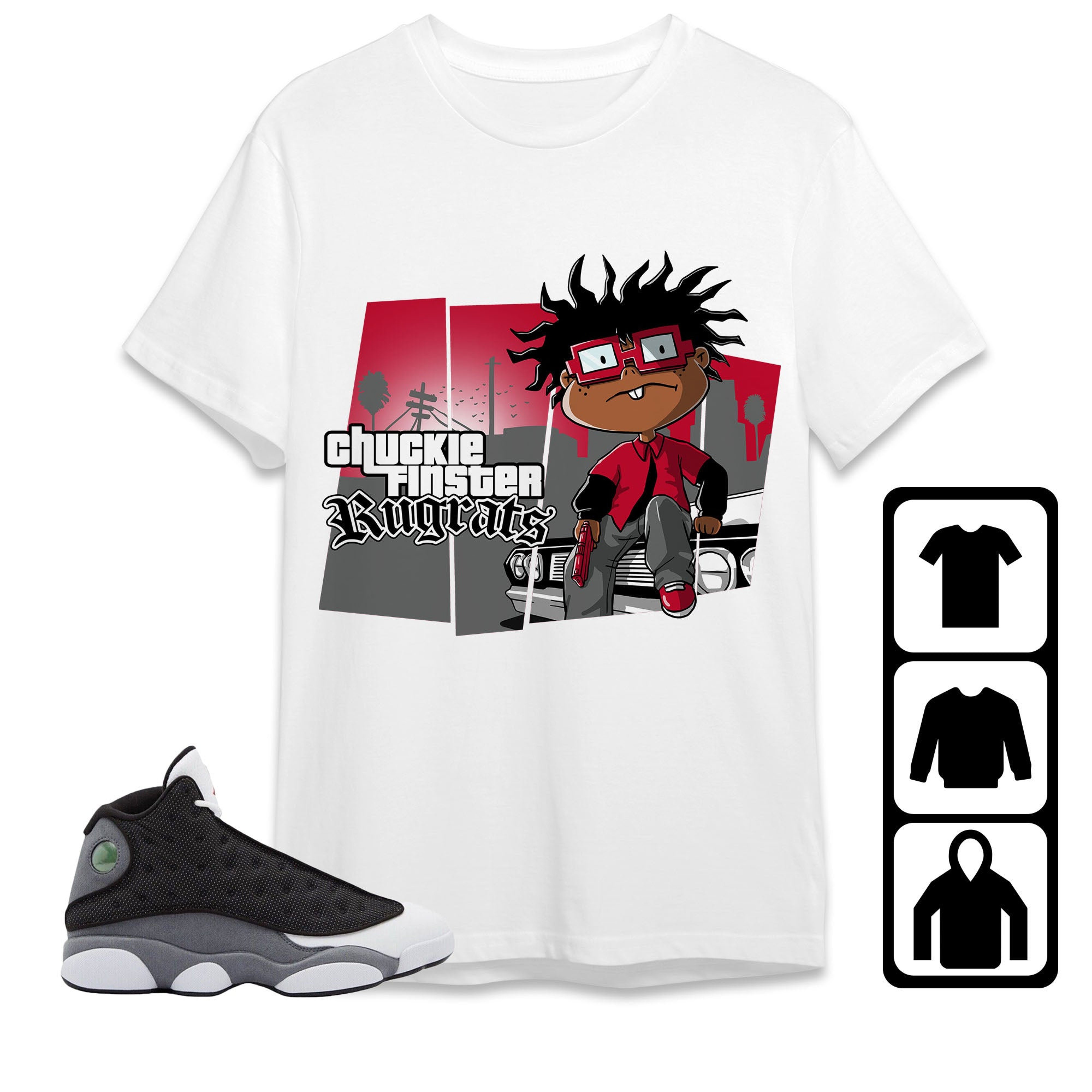 Jordan 13 Black Flint Unisex Shirt GTA, Shirt To Match Sneaker