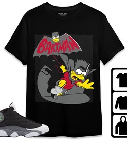 Jordan 13 Black Flint Unisex Shirt, Hoodie Sweatshirt Bartman Simpson, Shirt To Match Sneaker