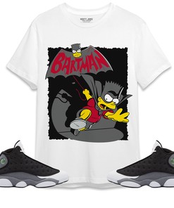 Jordan 13 Black Flint Unisex Shirt, Hoodie Sweatshirt Bartman Simpson, Shirt To Match Sneaker