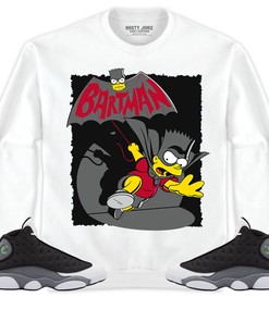 Jordan 13 Black Flint Unisex Sweatshirt, Hoodie Shirts Bartman Simpson, Shirt To Match Sneaker