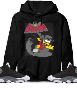 Jordan 13 Black Flint Unisex Sweatshirt, Hoodie Shirts Bartman Simpson, Shirt To Match Sneaker