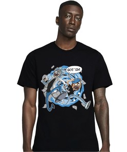 Jordan 13 Black University Blue Unisex Shirt Rick Got Em, Shirt To Match Sneaker