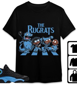 Jordan 13 Black University Blue Unisex Shirt The, Shirt To Match Sneaker