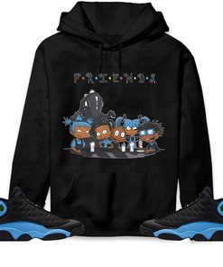Jordan 13 Black University Blue Unisex Sweatshirt, Hoodie Friends, Shirt To Match Sneaker