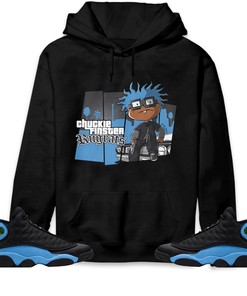 Jordan 13 Black University Blue Unisex Sweatshirt, Hoodie GTA, Shirt To Match Sneaker